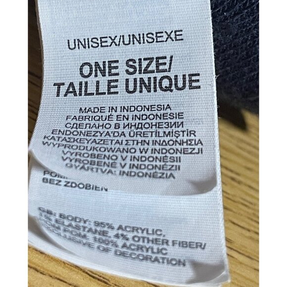 The North Face Ski Tuke Winter PomPom Hat One Size Youth Junior - Picture 6 of 7